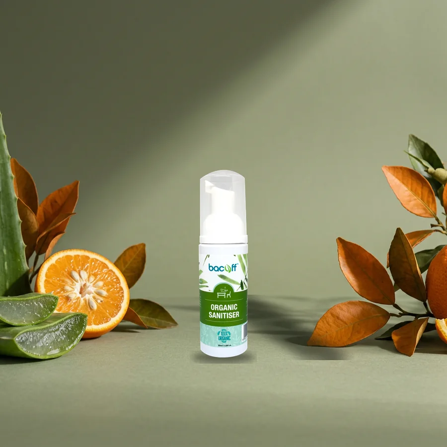 Hand Sanitizer Non Alkohol Organik Bacoff 50 ml